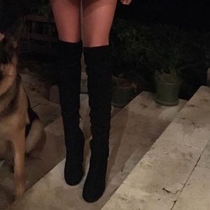 Ivanka Trump over the knee boots